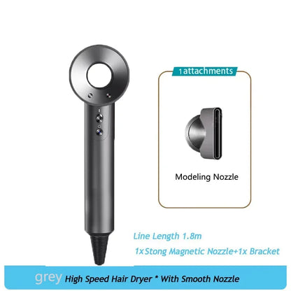 Professional Leafless Hair Dryer, High-Speed Negative Ion 110,000 Rpm, Professional Hair Care, 62M/S Wind, 1600W, Quick Drying