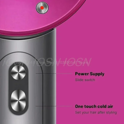 Professional Leafless Hair Dryer, High-Speed Negative Ion 110,000 Rpm, Professional Hair Care, 62M/S Wind, 1600W, Quick Drying