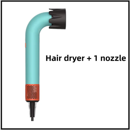 Professional Leafless Hair Dryer Negative Ion Home Salon Personal Hair Styling Tool Compact Electric Hair Dryer for Fast Drying